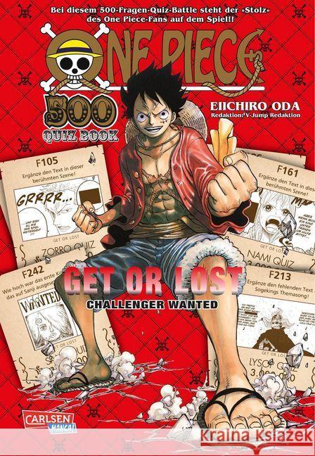 One Piece Quiz Book. Bd.1 Oda, Eiichiro; Jump Comics 9783551718389 Carlsen