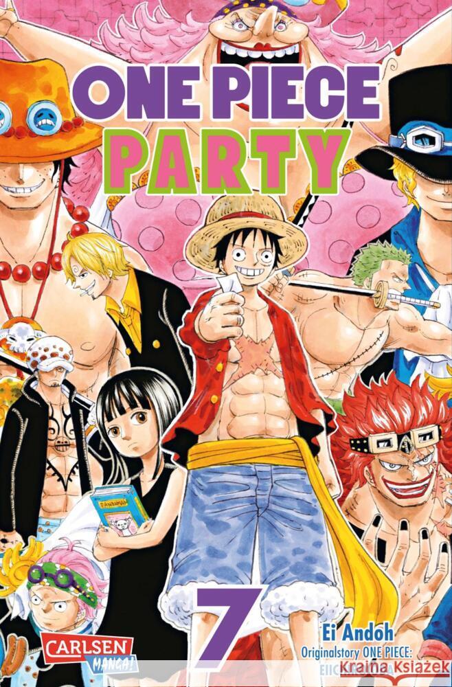 One Piece Party 7 Andoh, Ei, Oda, Eiichiro 9783551718495 Carlsen Manga