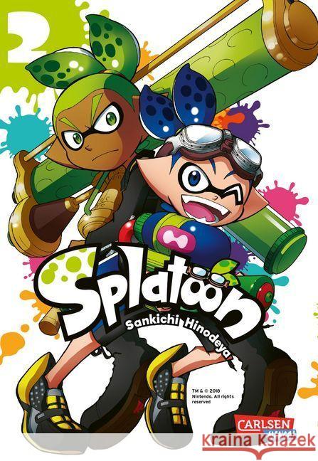 Splatoon. Bd.2 : Das Nintendo-Game als Manga! Hinodeya, Sankichi 9783551724489 Carlsen