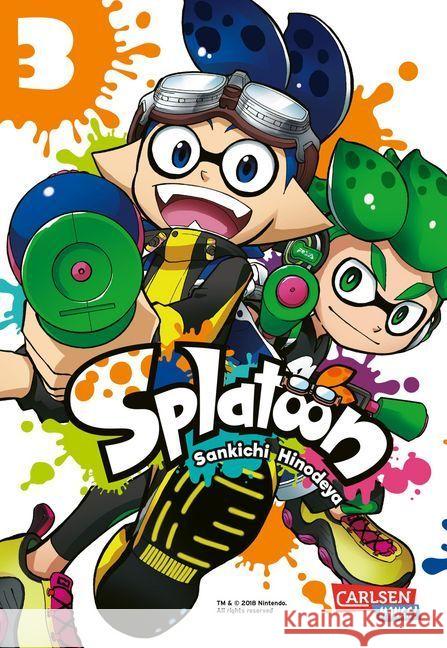 Splatoon. Bd.3 : Das Nintendo-Game als Manga! Hinodeya, Sankichi 9783551724496 Carlsen