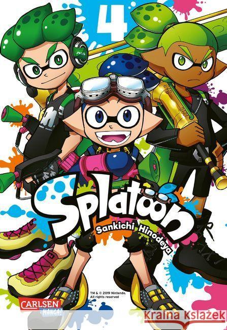 Splatoon. Bd.4 : Das Nintendo-Game als Manga! Hinodeya, Sankichi 9783551724502 Carlsen