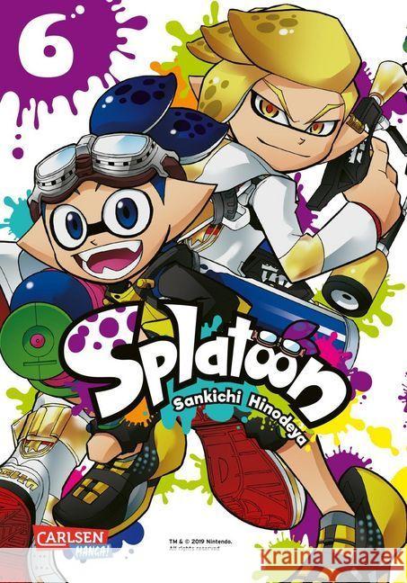 Splatoon. Bd.6 : Das Nintendo-Game als Manga! Hinodeya, Sankichi 9783551724595 Carlsen