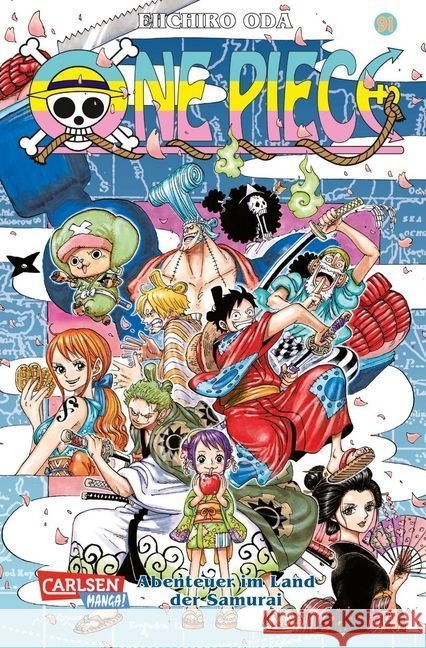 One Piece - Abenteuer im Land der Samurai Oda, Eiichiro 9783551728654 Carlsen