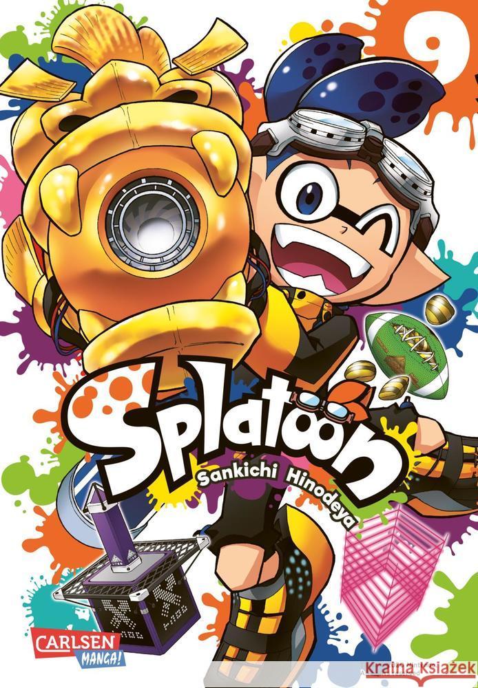 Splatoon. Bd.9 Hinodeya, Sankichi 9783551730282 Carlsen