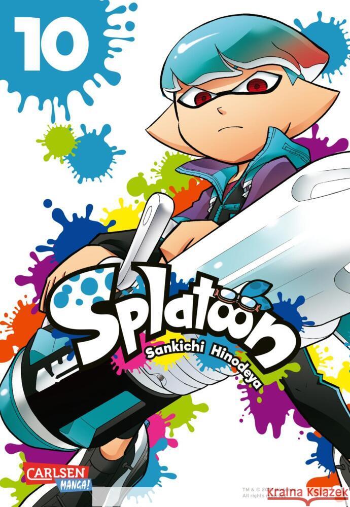 Splatoon 10. Bd.10 Hinodeya, Sankichi 9783551730299 Carlsen Manga