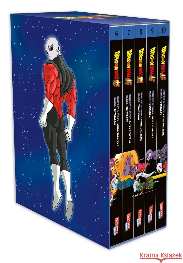 Dragon Ball Super Bände im Sammelschuber mit Extra, 5 Bde.. Bd.6-10 Akira, Toriyama; Toyotarou 9783551731395