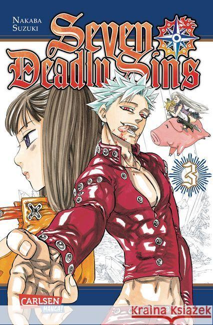 Seven Deadly Sins. Bd.3 Nakaba, Suzuki 9783551734730 Carlsen