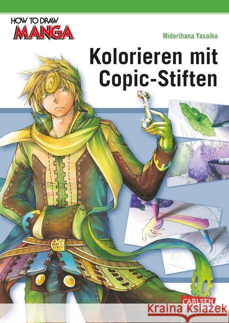 Kolorieren mit Copic-Stiften Yasaiko, Midorihana 9783551739834 Carlsen