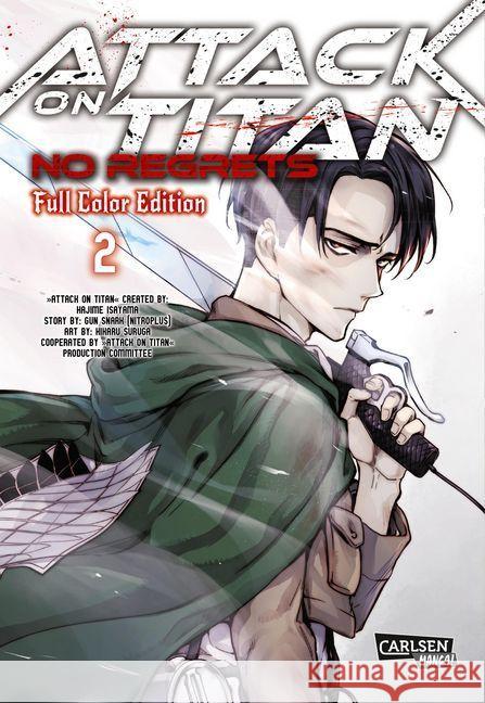 Attack On Titan - No Regrets Full Colour Edition. Bd.2 Isayama, Hajime; Snark, Gun 9783551741295 Carlsen