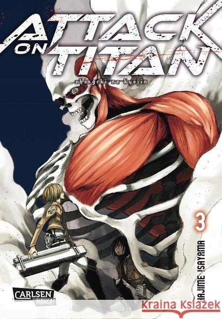 Attack on Titan. Bd.3 Isayama, Hajime 9783551742353 Carlsen