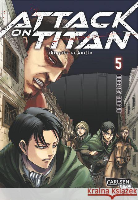 Attack on Titan. Bd.5 Isayama, Hajime 9783551742377 Carlsen