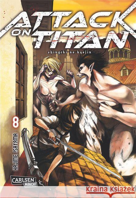 Attack on Titan. Bd.8 Isayama, Hajime 9783551742407 Carlsen