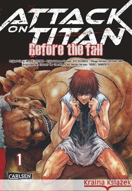 Attack on Titan - Before the Fall. Bd.1 Isayama, Hajime 9783551743701 Carlsen