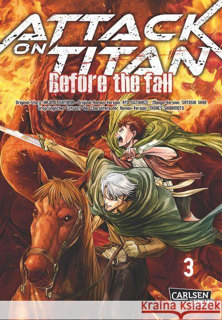 Attack on Titan - Before the Fall. Bd.3 Isayama, Hajime; Suzukaze, Ryo 9783551743725
