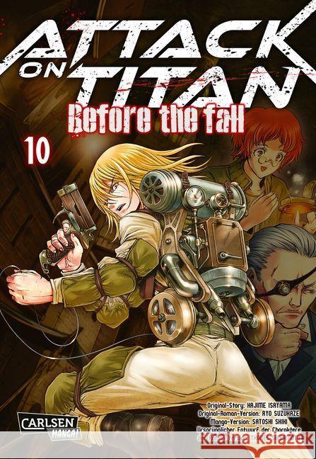 Attack on Titan - Before the Fall. Bd.10 Isayama, Hajime; Suzukaze, Ryo 9783551745286 Carlsen