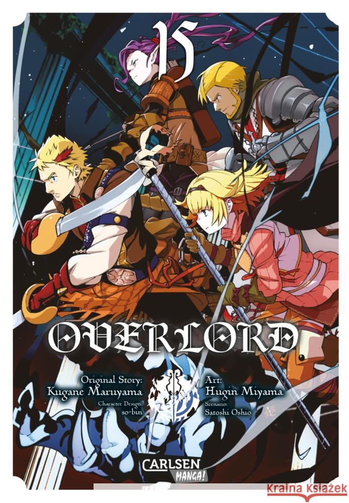 Overlord 15 Miyama, Hugin, Maruyama, Kugane 9783551749987 Carlsen Manga