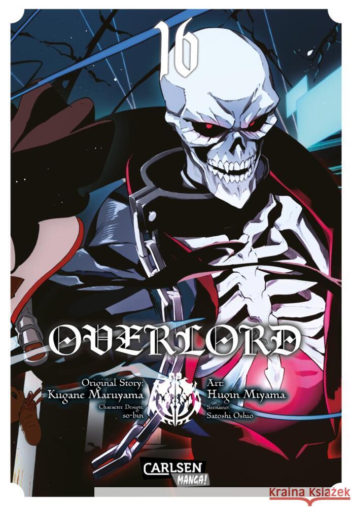 Overlord 16 Miyama, Hugin, Maruyama, Kugane 9783551750501 Carlsen Manga