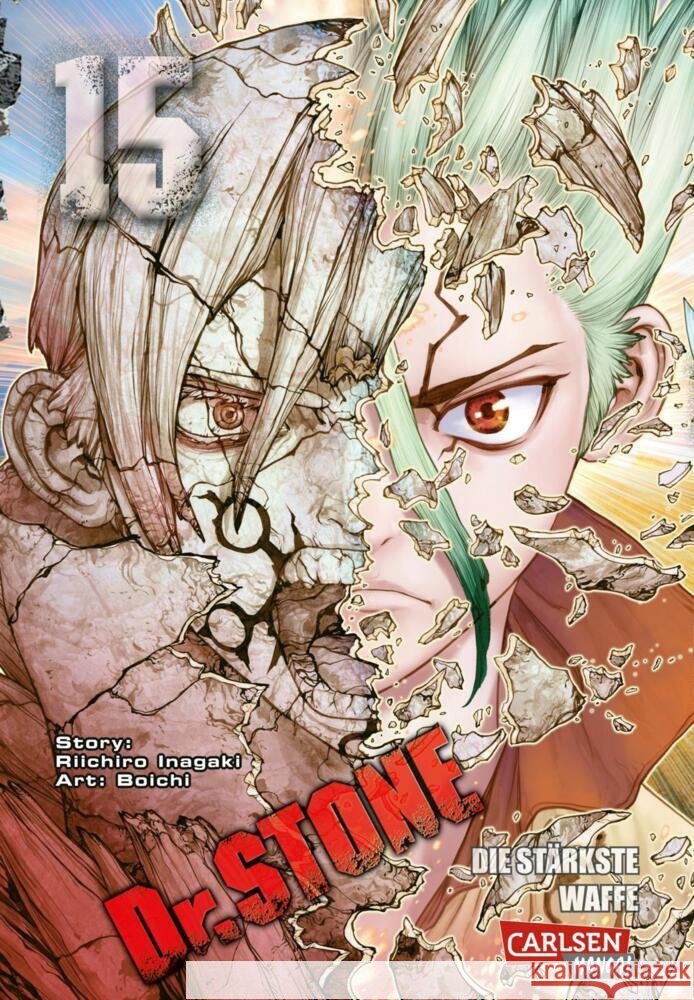 Dr. Stone. Bd.15 Boichi, Inagaki, Riichiro 9783551751744 Carlsen Manga