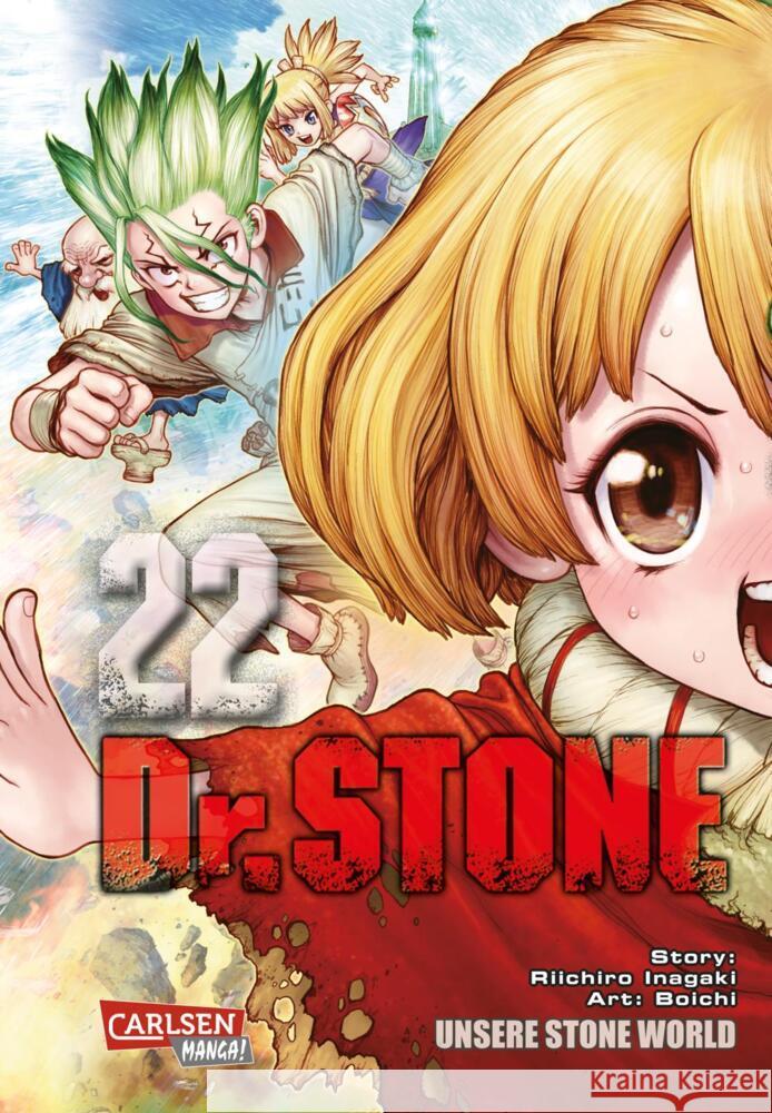 Dr. Stone 22 Boichi, Inagaki, Riichiro 9783551753168 Carlsen Manga