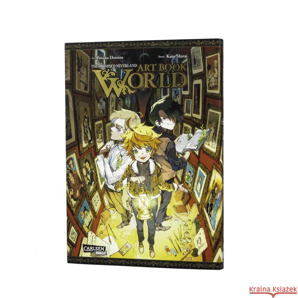 The Promised Neverland - Art Book World Shirai, Kaiu, Demizu, Posuka 9783551753670 Carlsen Manga