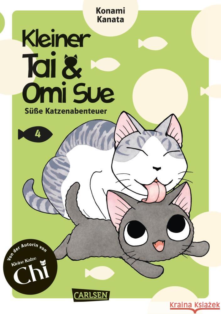 Kleiner Tai & Omi Sue - Süße Katzenabenteuer 4 Kanata, Konami 9783551765604 Carlsen Manga