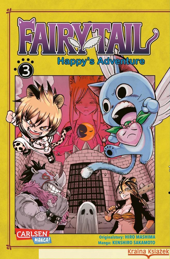 Fairy Tail - Happy's Adventure. Bd.3 Sakamoto, Kenshiro, Mashima, Hiro 9783551768063 Carlsen Manga