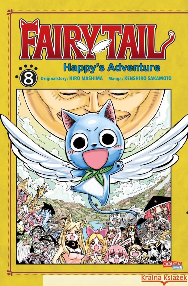 Fairy Tail - Happy's Adventure. Bd.8 Sakamoto, Kenshiro, Mashima, Hiro 9783551770370 Carlsen Manga