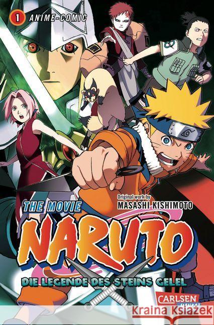 Naruto - The Movie: Die Legende des Steins Gelel. Bd.1 : Anime-Comic Kishimoto, Masashi 9783551773975 Carlsen