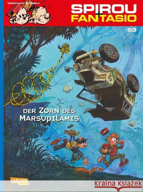 Spirou + Fantasio - Der Zorn des Marsupilamis. Bd.53 Vehlmann, Fabien 9783551774637 Carlsen