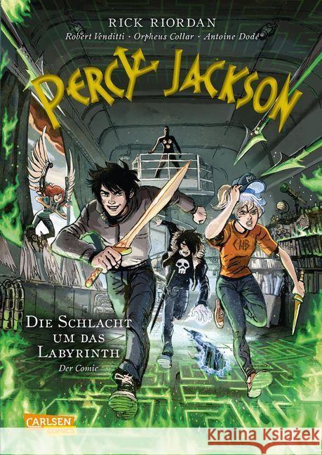 Percy Jackson (Der Comic) - Die Schlacht um das Labyrinth Riordan, Rick; Venditti, Robert 9783551775641