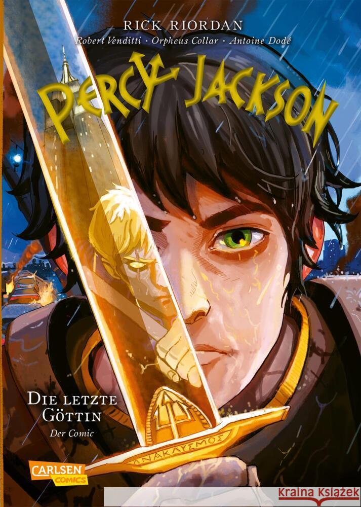 Percy Jackson (Comic), Die letzte Göttin Riordan, Rick, Venditti, Robert 9783551775658 Carlsen Comics