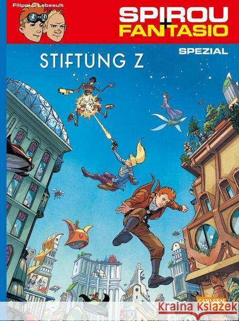 Spirou und Fantasio - Fondation Z Filippi, Denis-Pierre 9783551776273 Carlsen