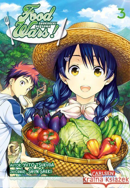 Food Wars - Shokugeki No Soma. Bd.3 Tsukuda, Yuto; Saeki, Shun 9783551777263 Carlsen