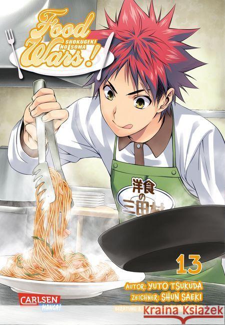 Food Wars - Shokugeki No Soma. Bd.13 Tsukuda, Yuto 9783551777393 Carlsen