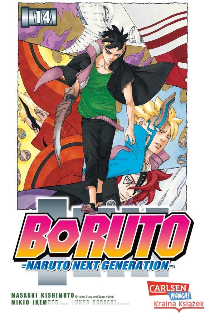 Boruto - Naruto the next Generation 14 Kishimoto, Masashi, Kodachi, Ukyo, Ikemoto, Mikio 9783551778482 Carlsen Manga