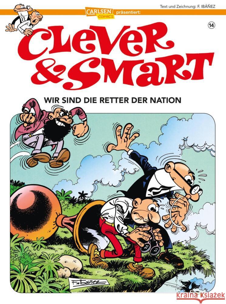 Clever und Smart - Wir sind die Retter der Nation Ibáñez, Francisco 9783551788849 Carlsen Comics