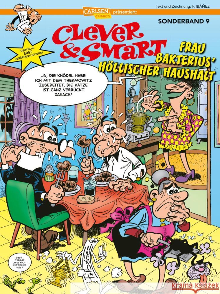 Clever und Smart Sonderband 9: Frau Bakterius höllischer Haushalt Ibáñez, Francisco 9783551790705 Carlsen Comics