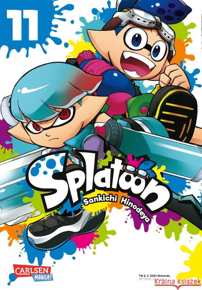 Splatoon 11 Hinodeya, Sankichi 9783551793874 Carlsen Manga