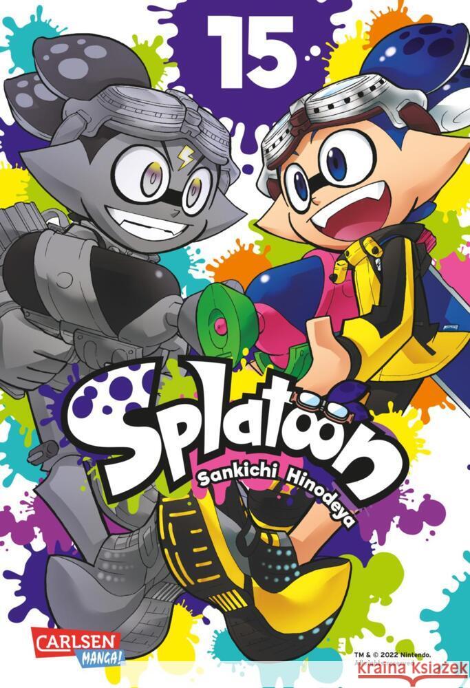 Splatoon 15 Hinodeya, Sankichi 9783551794451 Carlsen Manga