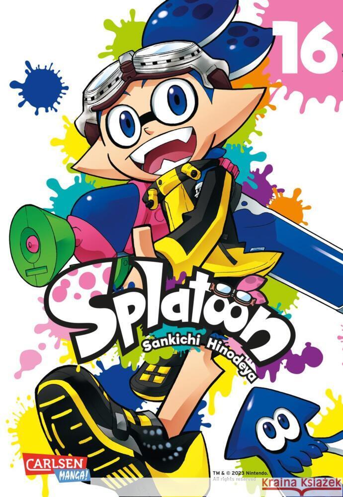 Splatoon 16 Hinodeya, Sankichi 9783551794468 Carlsen Manga