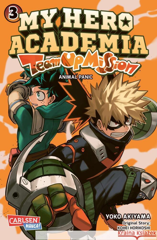 My Hero Academia - Team Up Mission 3 Horikoshi, Kohei, Akiyama, Yoko 9783551795939