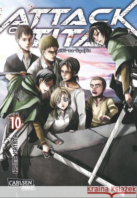 Attack on Titan. Bd.10 Isayama, Hajime 9783551799302 Carlsen