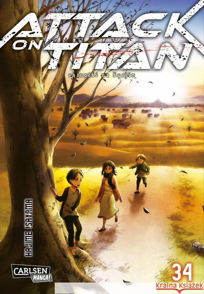 Attack on Titan. Bd.34 Isayama, Hajime 9783551799548 Carlsen Manga