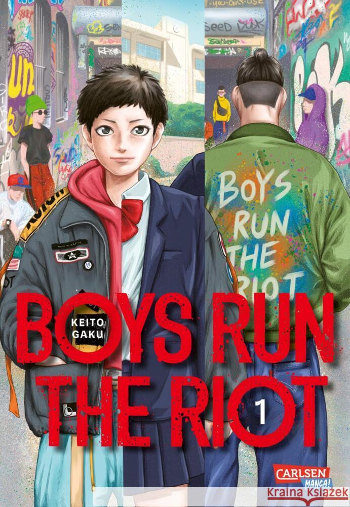 Boys Run the Riot 1 Gaku, Keito 9783551799913 Carlsen Manga