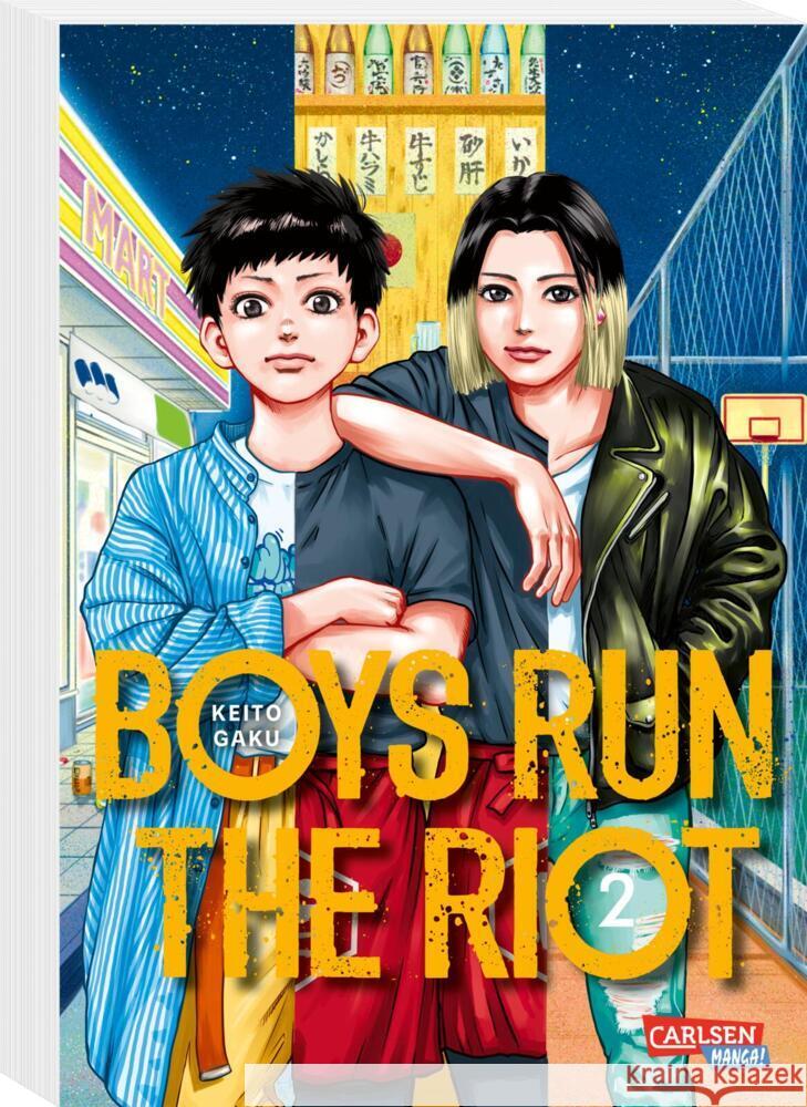 Boys Run the Riot 2 Gaku, Keito 9783551799920 Carlsen Manga