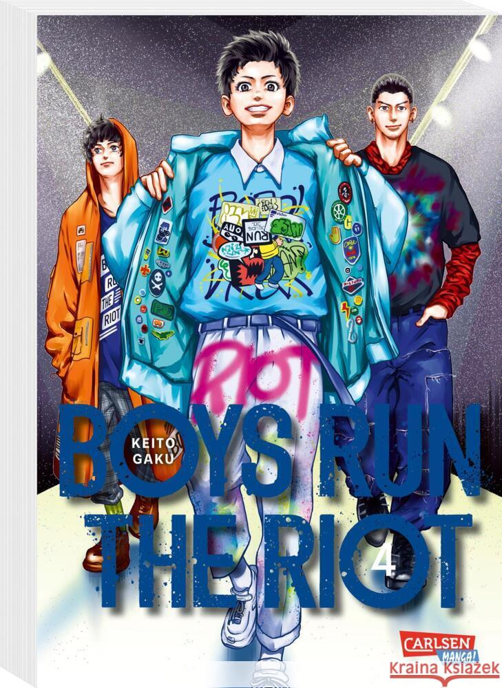 Boys Run the Riot 4 Gaku, Keito 9783551799944 Carlsen Manga
