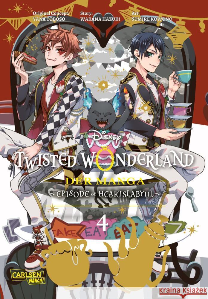 Twisted Wonderland: Der Manga 4 Toboso, Yana, Kowono, Sumire, Disney 9783551800879 Carlsen Manga