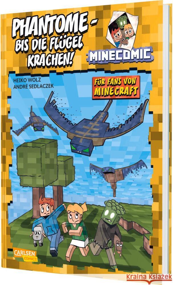 Phantome - bis die Flügel krachen! Für Fans von Minecraft Wolz, Heiko 9783551801494