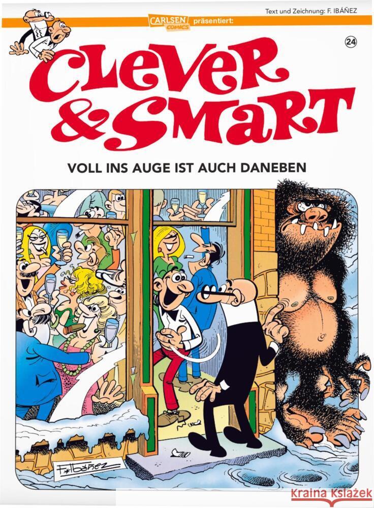 Clever und Smart 24: Voll ins Auge ist auch daneben Ibáñez, Francisco 9783551804358