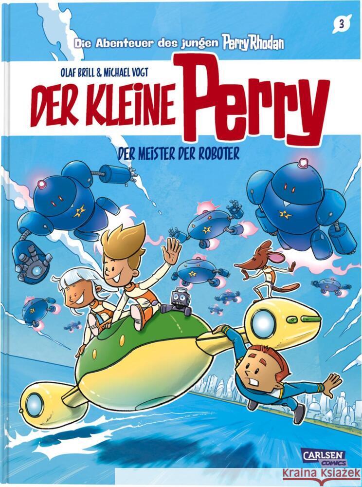 Der kleine Perry 3: Der Meister der Roboter Brill, Olaf 9783551805799